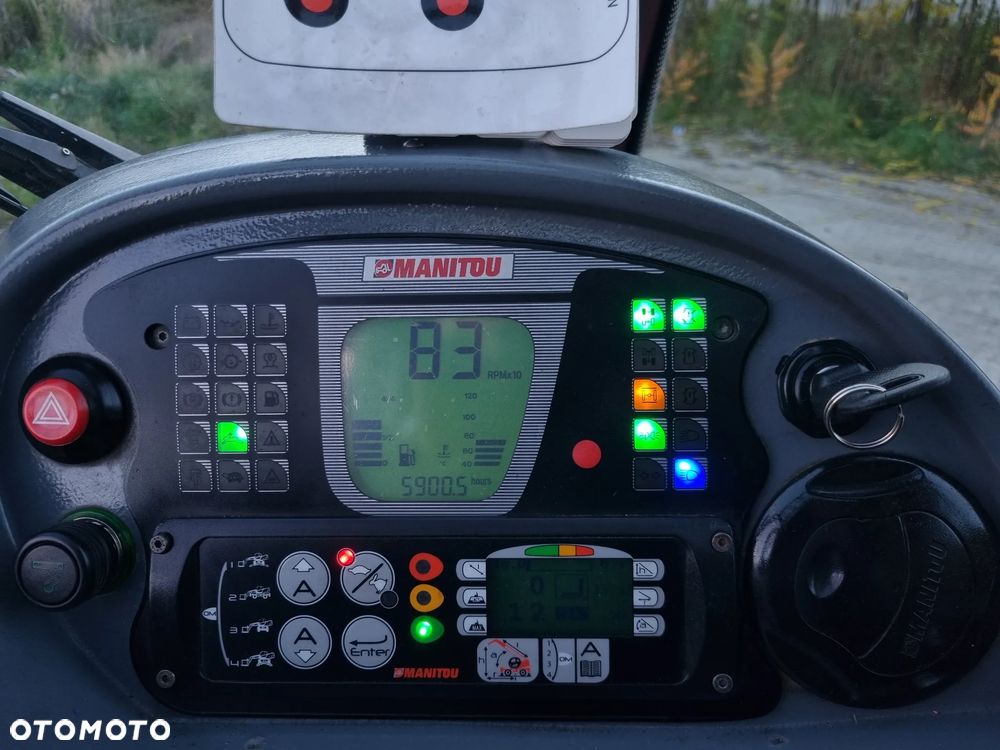 Manitou MRT2150 PRIVILEGE Ładowarka teleskopowa ROTO 21m udzwig 5ton jak Nowa z Norwegii 5900mtg  2013rok  Obrót pełny Zero luzów wycieków zadbana z Fermy Norweskiej - 35