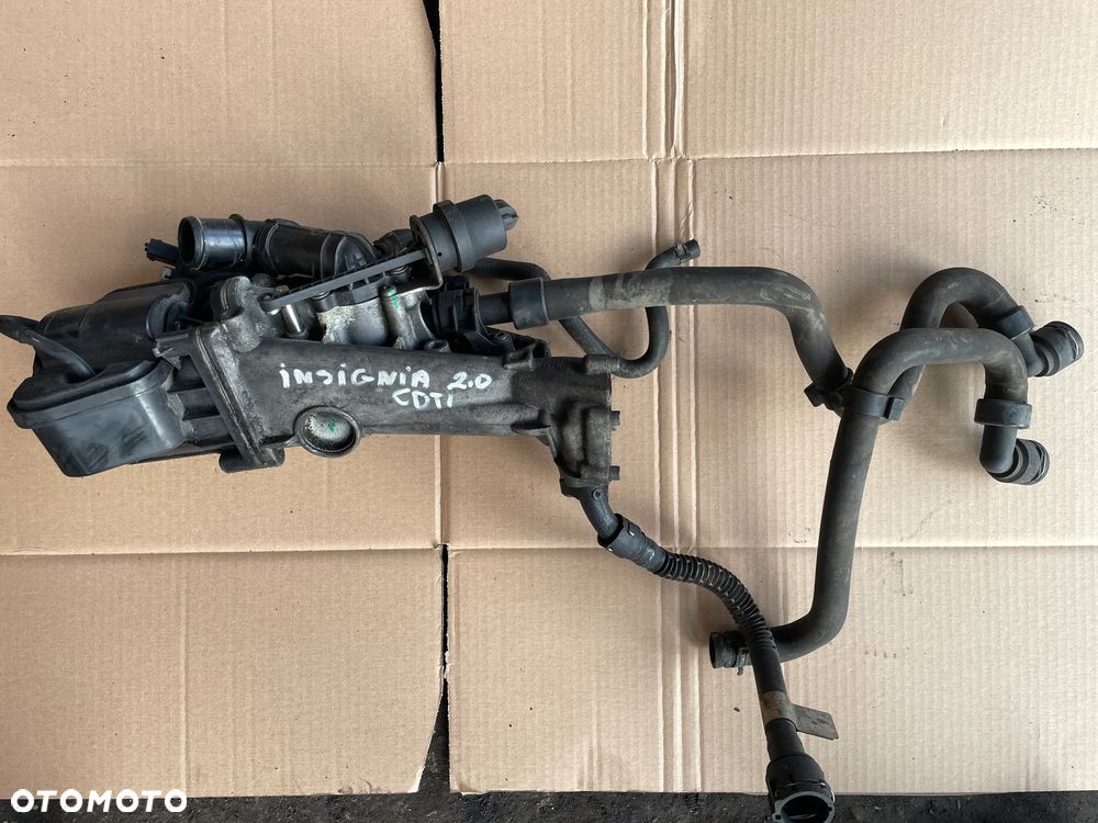 OBUDOWA EGR CHLODNICZKA SPALIN OPEL INSIGNIA 2.0 CDTI 55567595 - 1