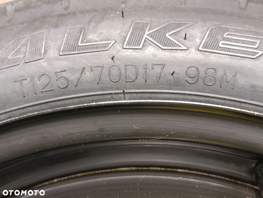 TOYOTA COROLLA E21 od 2019r Koło Dojazdowe Zapasowe 125/70 D17 FALKEN 20r - 3