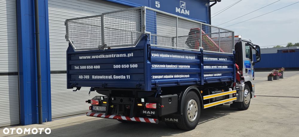 MAN TGM 18.320 WYWROTKA+HDS PALFINGER PK 12.501 SLD sterowanie radiowe 1t/10m - 5