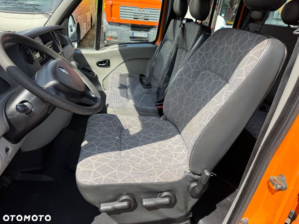Renault Master Wywrotka 3 Stronna Klimatyzacja Brygadowka 7 Osób Doka 2010r. 2.5DCi Kiper I wł. Wywrot - 17