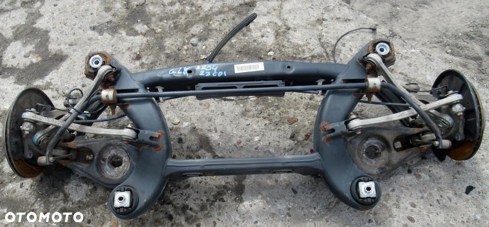 MERCEDES GLK X204 LIFT 2.2 CDI BELKA ZAWIESZENIA TYLNA TYŁ 2043501711 - 1
