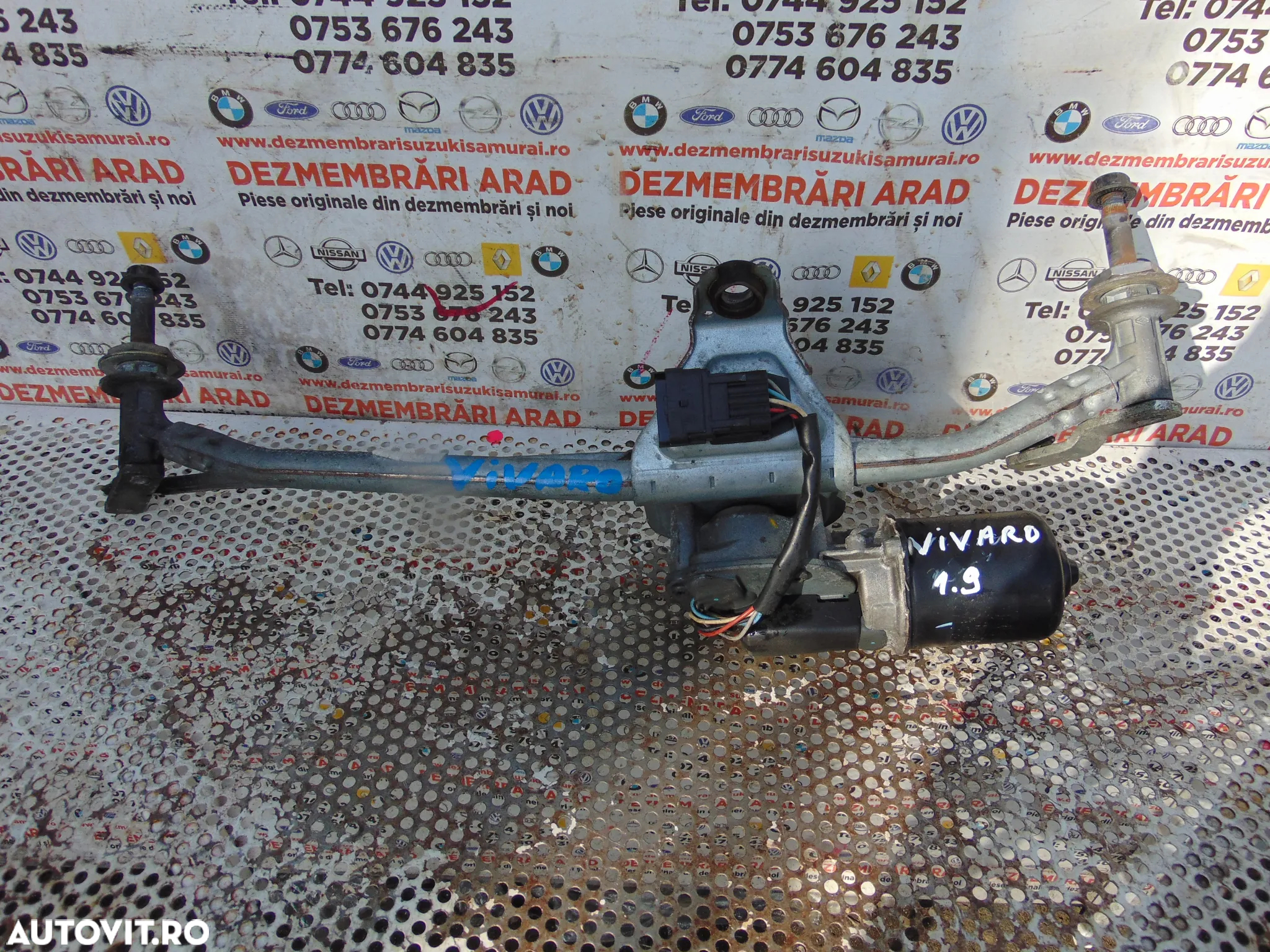 Motoras stergatoare Opel Vivaro Renault Trafic Nissan Primastar ansamb - 4