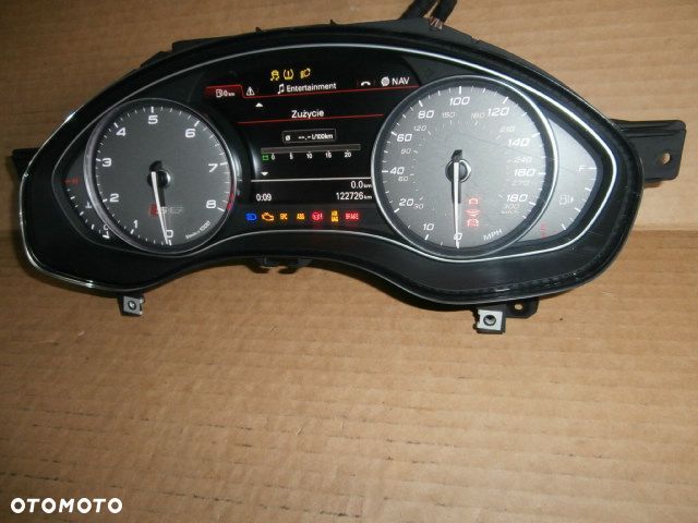 LICZNIK AUDI A6 C7 S6 4G0920981M ACC DISTRONIC NIGHT VISION MONTAŻ OCHRONA KOMPONENTU BENZYNA - 3