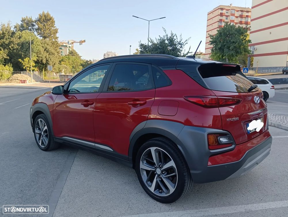 Hyundai Kauai 1.0 T-GDi Premium Pele/Tec.Vermelho - 18