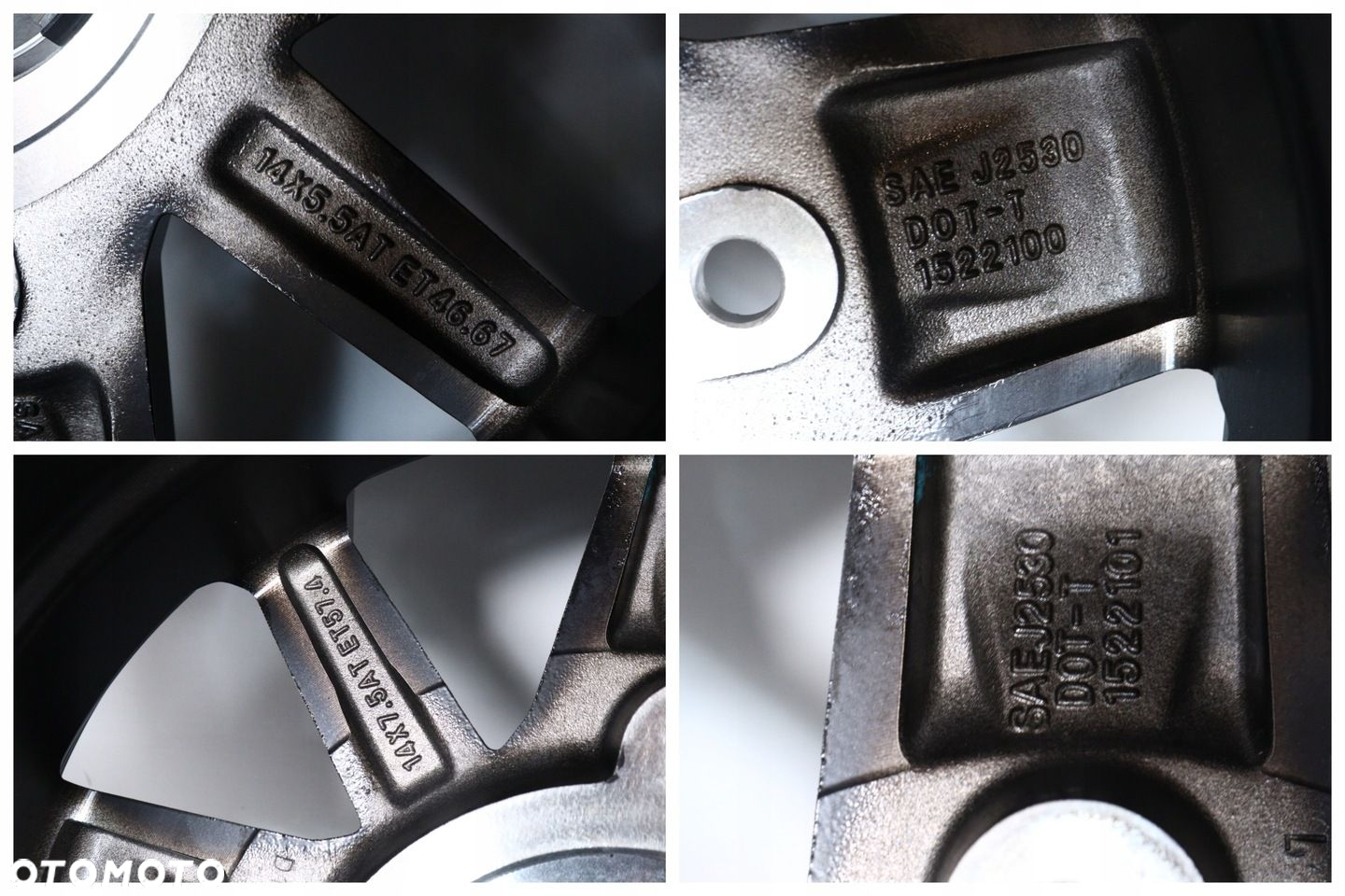 Koła felgi 4X156 14" 5,5J 7,5J Quad Polaris RZR XP Sportsman JAK NOWE - 16