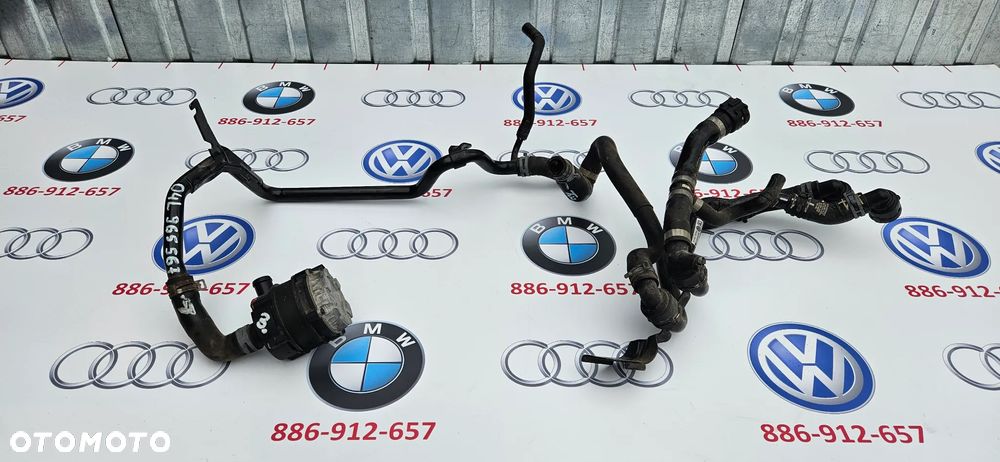 VW Passat B8 VW Arteon 2.0 TDI 240 KM CUA  Elektryczna pompa cieczy chłodzące Dodatkowa pompka wody 7P0965567 Przewód wody Rura wąż Magistrala wodna 03N121065J - 7