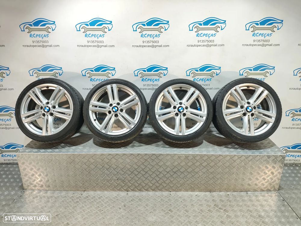 JANTES ORIGINAIS BMW SERIE 1 F20 F21 PACK M STYLE 386M 18 POLEGADAS 7,5J 8J ET34 ET37 5X120 - 12