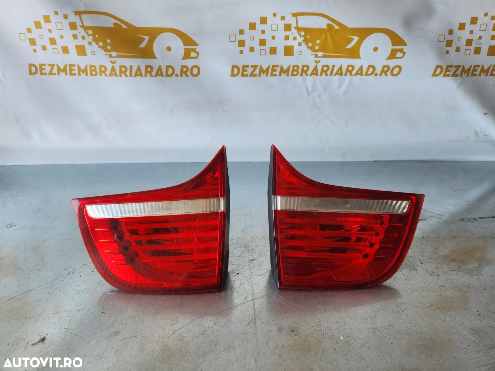 Lampa Stop Tripla Stanga Dreapta De Pe Haion Bmw X6 E71 LED - Dezmembrari Arad - 1