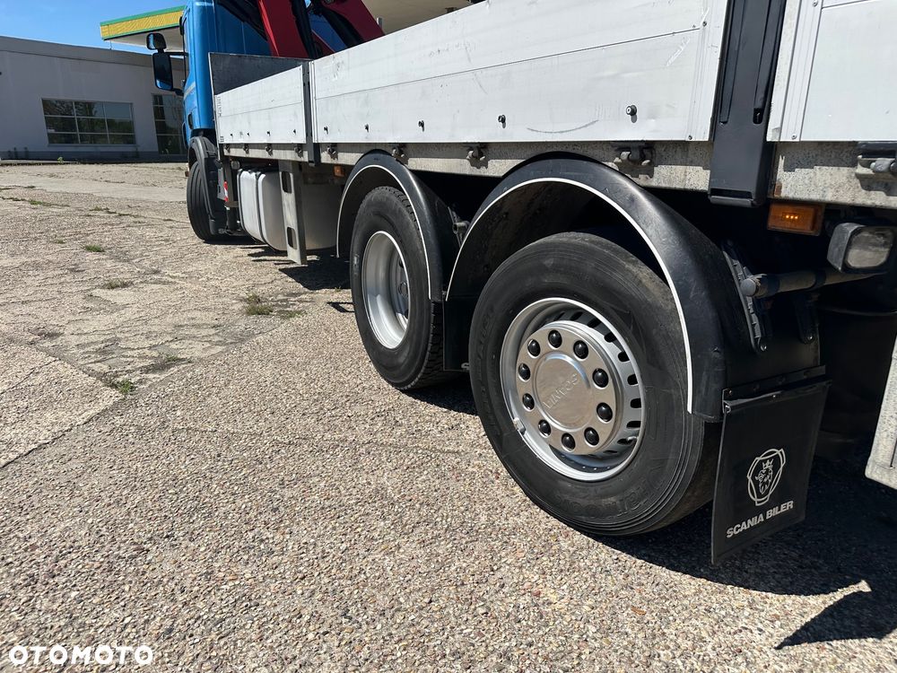 Scania P 280  HDS HMF 1720 K 3  DL. 8.2m do przewozu długich ładunków - 25