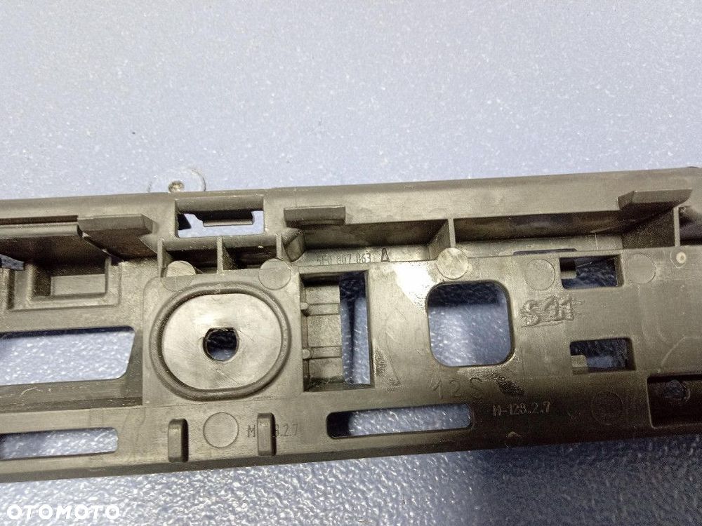 SEAT LEON III HB ŚLIZG MOCOWANIE ZDERZAKA ŚRODKOWE TYŁ TYLNE 5F0807863A - 7