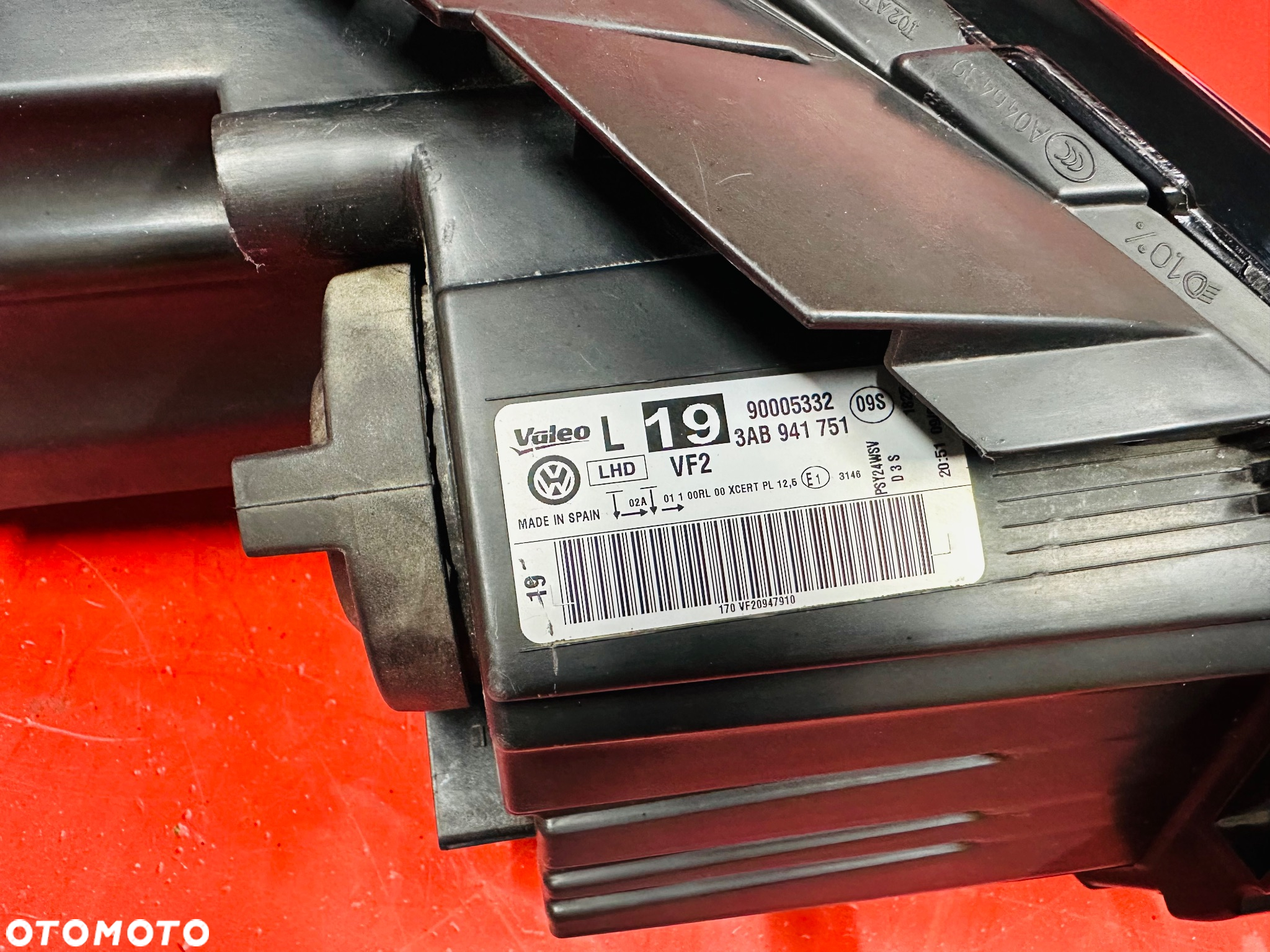LAMPA LEWA VW PASST B7 BI XENON KSENON SKRĘTNA LED EU 19 3AB941751 - 6