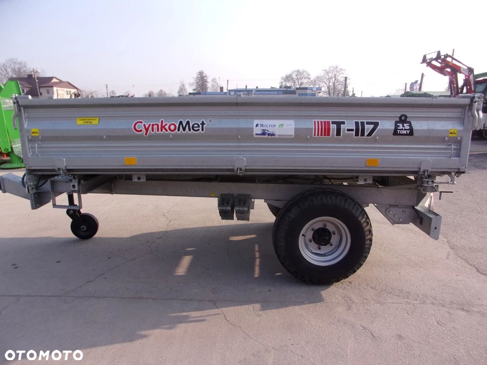 Pronar Przyczepy jednoosiowe Pronar T-655 2,5 tony, Przyczepa T-117 Cynkomet 3,5 tony, Wodziński WTP1W0-1 tona, WTP1W1-3,5 tony;  Przyczepa PR3T Euro-Masz 3 tony - 8