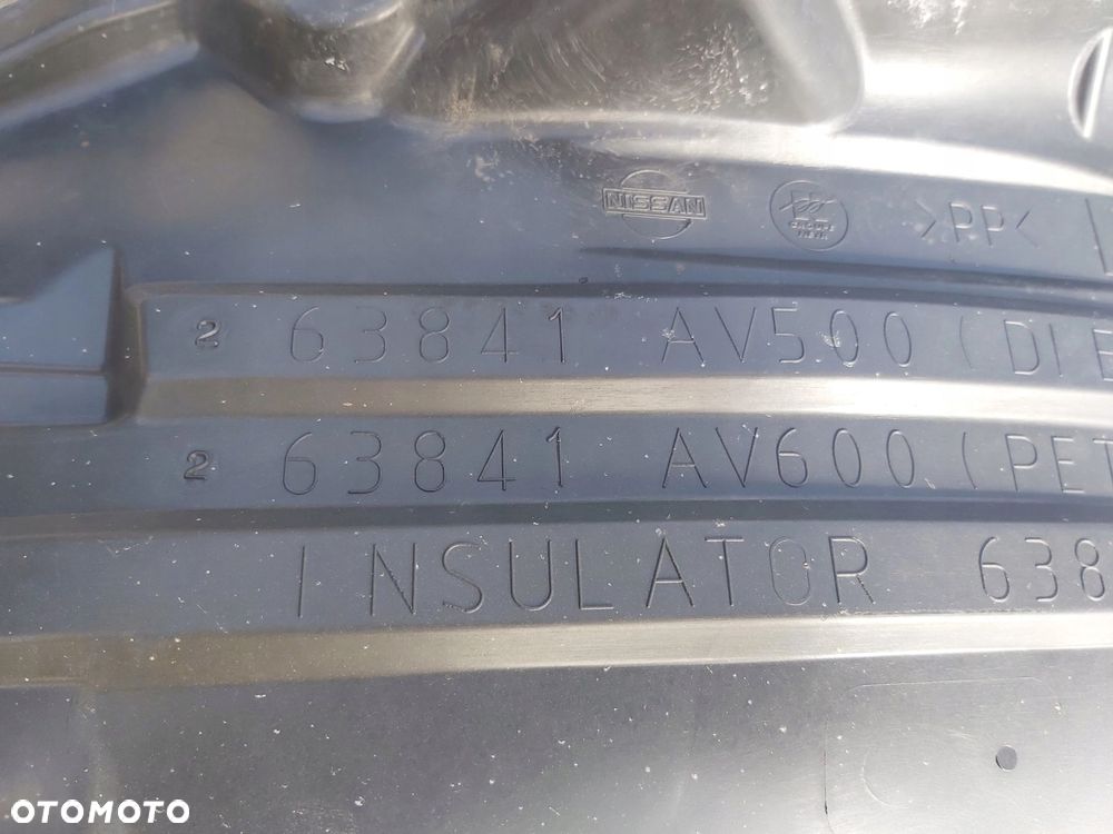 Nissan Primera P12 Nadkole lewy przód 63841-AV500 - 5