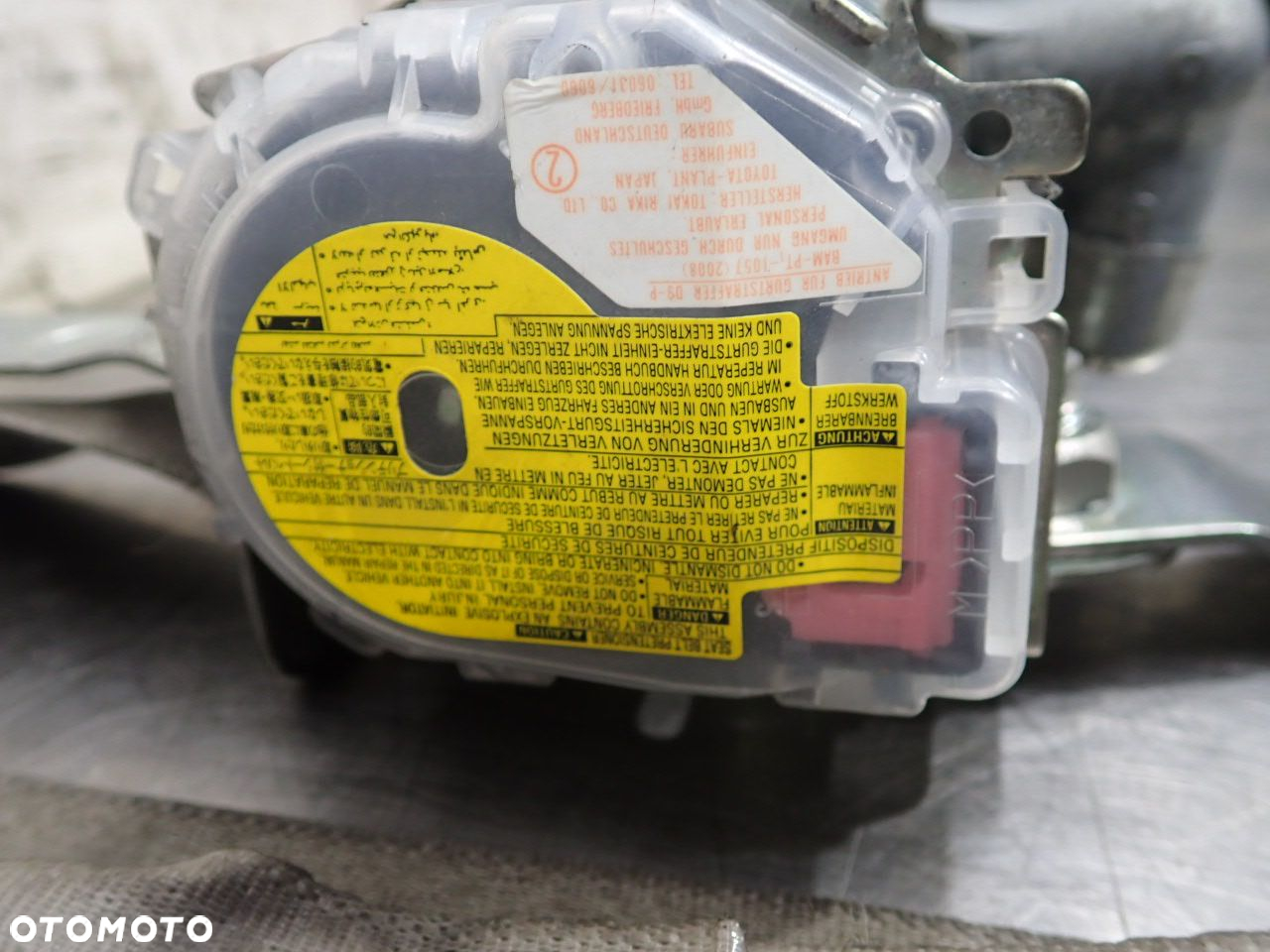 PAS LEWY PRZEDNI BEZPIECZEŃSTWA SUBARU LEGACY IV 2.0D 7Q8050-P - 4