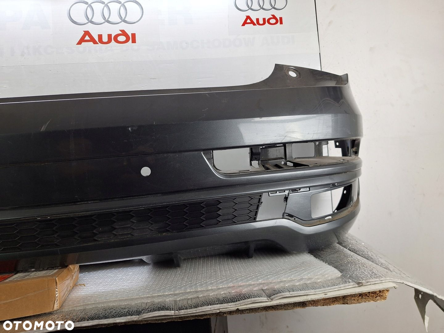 ZDERZAK AUDI Q3 S-LINE 8U 8U0 LIFT PO LIFCIE 2014-2019 ORYGINAŁ OE ASO - 3