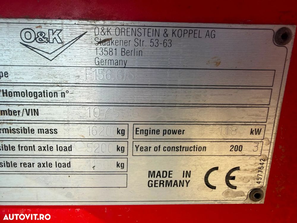 O & K F156.6 A Greder 6x6 - 5