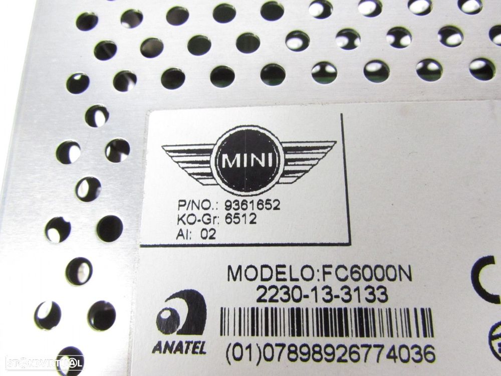Rádio Com Bluetooth Seminovo/ Original MINI MINI (F56)/MINI MINI (F55)/MINI MINI... - 4