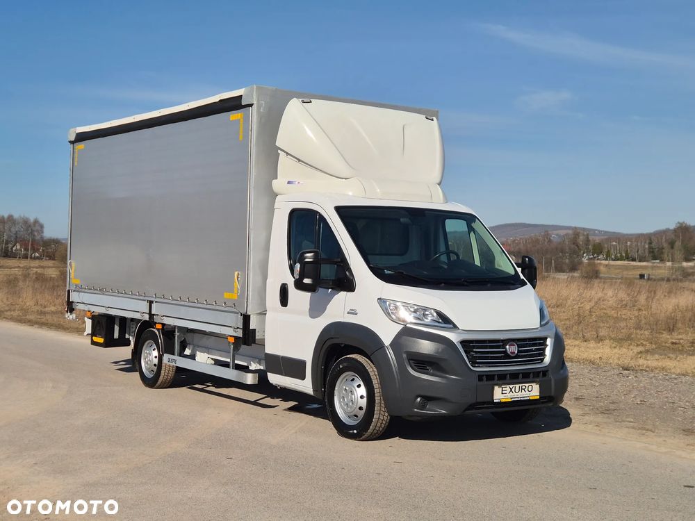 Fiat DUCATO MAXI 2.3 150KM PLANDEKA 10EP FIRANKA X2 ZSUWANY DACH SALON PL I-WŁAŚCICIEL - 3