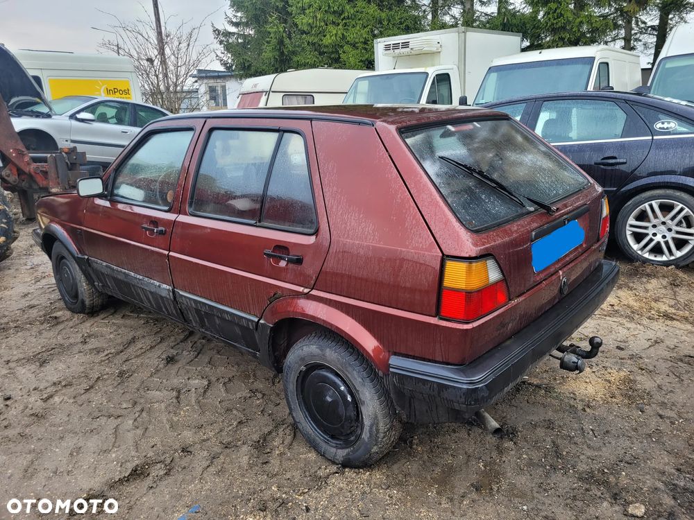 VW VOLKSWAGEN GOLF 2 II maska pokrywa silnika klapa bagażnika zderzak lampa reflektor pas przedni stop lampy - 3