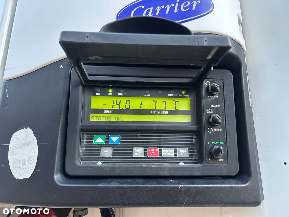 Schmitz Cargobull CARRIER VECTOR 1850 / GRUBA ŚCIANA 7 CM / KOSZ PALETOWY / DIESEL + ELEKTRYK / DRUKARKA / 2007 ROK / KILKANAŚCIE SZTUK !! - 8