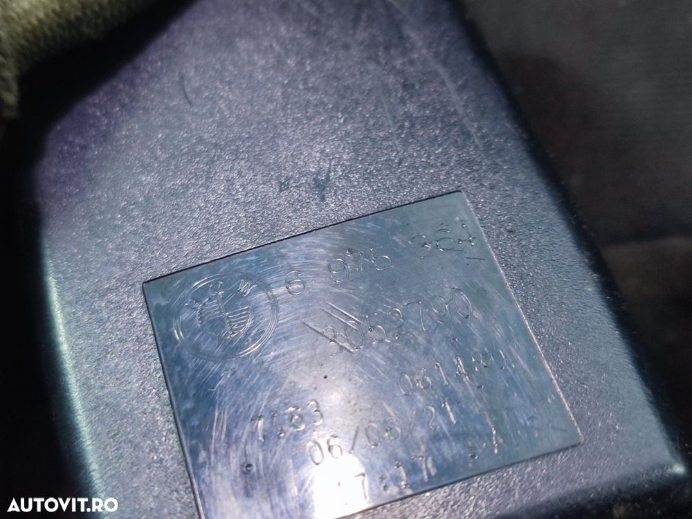 Soclu centura dreapta 6975364 BMW Seria 3 E90 [2004 - 2010] 2.0 benzi - 2