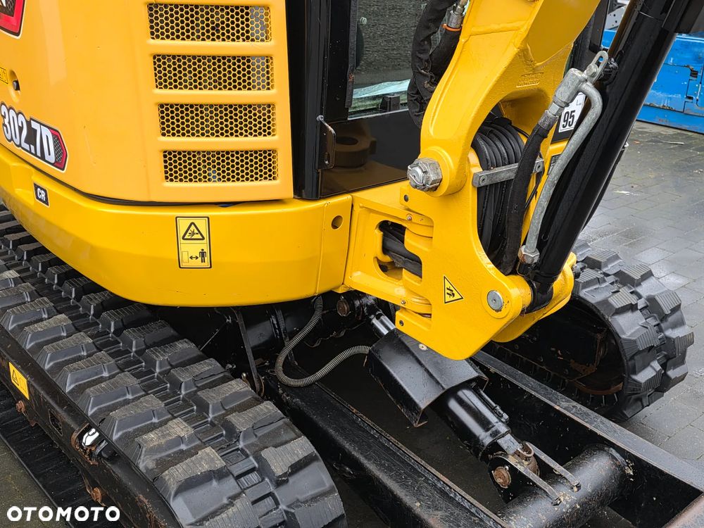 Caterpillar CAT 302.7 D CR mini koparka szybkozłącze 4 łyżki piękna serwisowana 1 wł JCB - 13