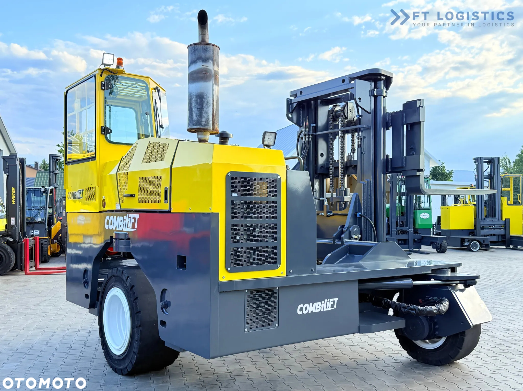 Combilift C14000 / GAS LPG / DUPLEX 3600MM / WOLNY SKOK / POZYCJONER / WIDŁY 1500MM / JAK NOWY - 27