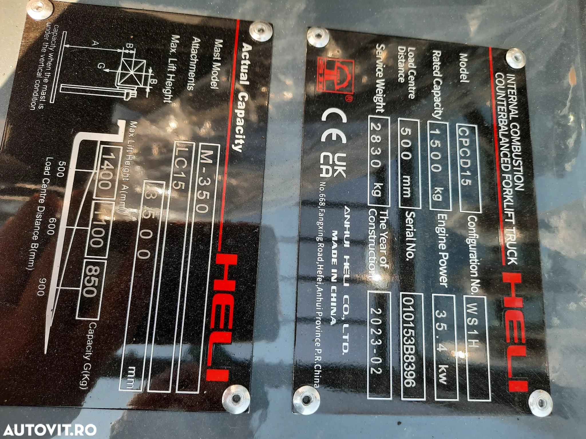 HELI-CHL CPCD15 - 7