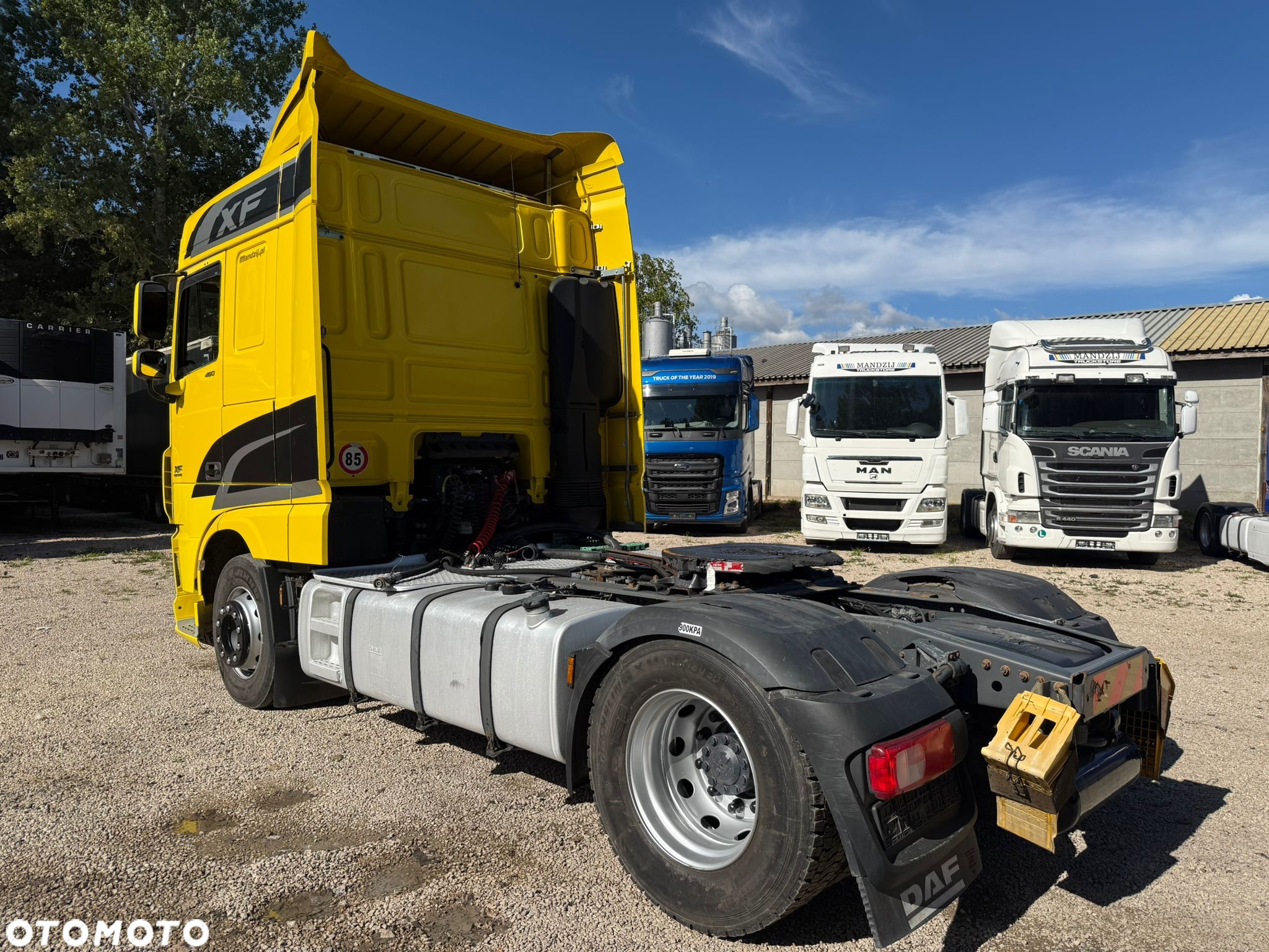 DAF XF460 SPACE CAB AUTOMAT SPOJLERY HYDRAULIKA DO WYWROTU 1xALUTANK STANDKLIMA LODÓWKA EURO 6 2015r ŁADNY - 5