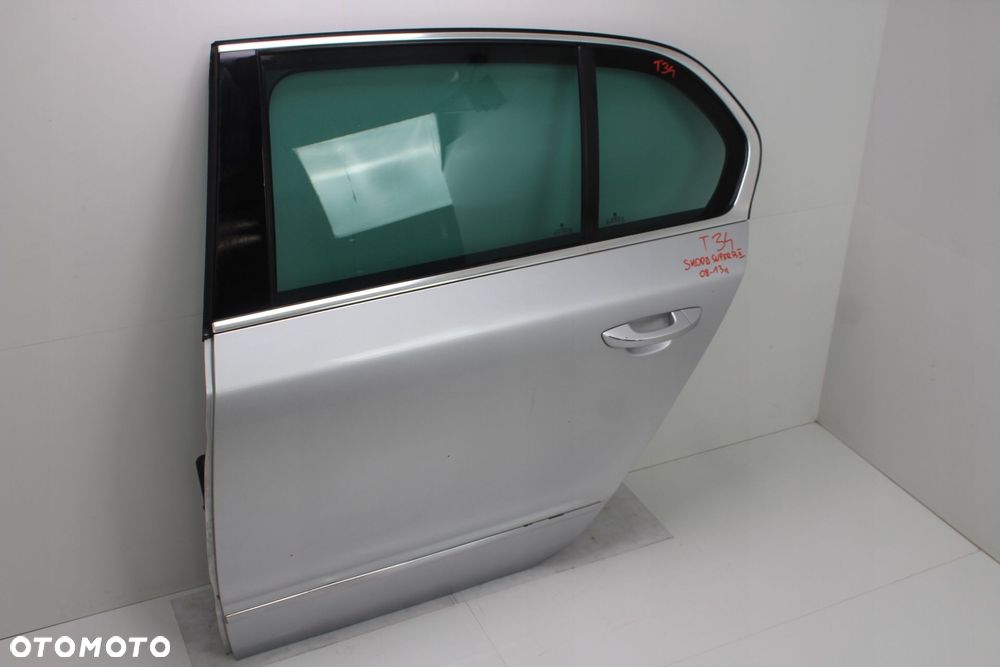 DRZWI LEWY TYŁ SKODA SUPERB II 08-13R HB LA7W - 3