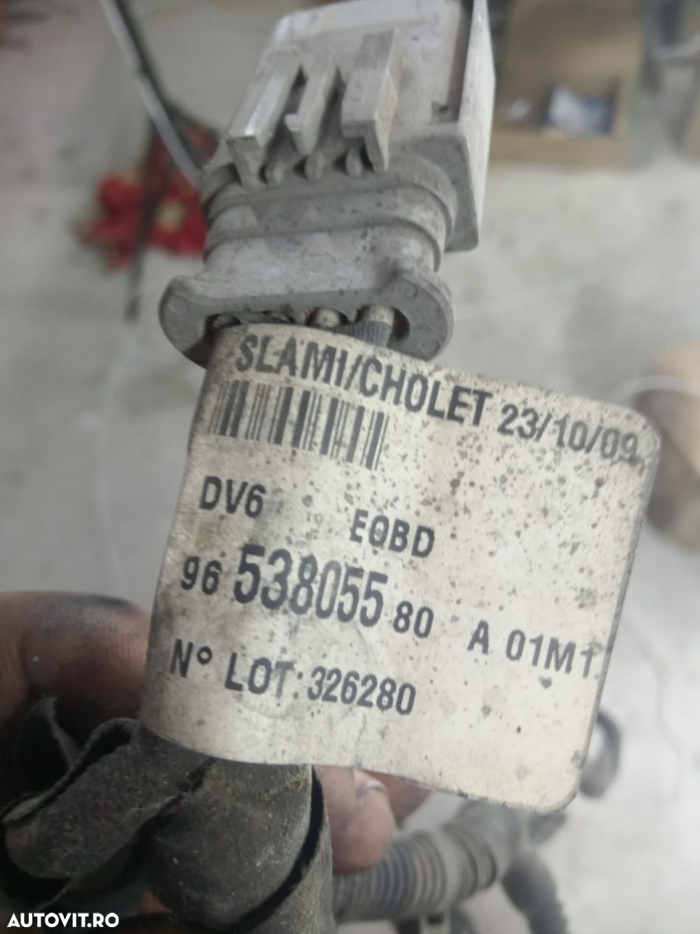 Instalatie bujii incandescente 1.6 ddis 9hx 9653805580 Citroen C2 1 - 2