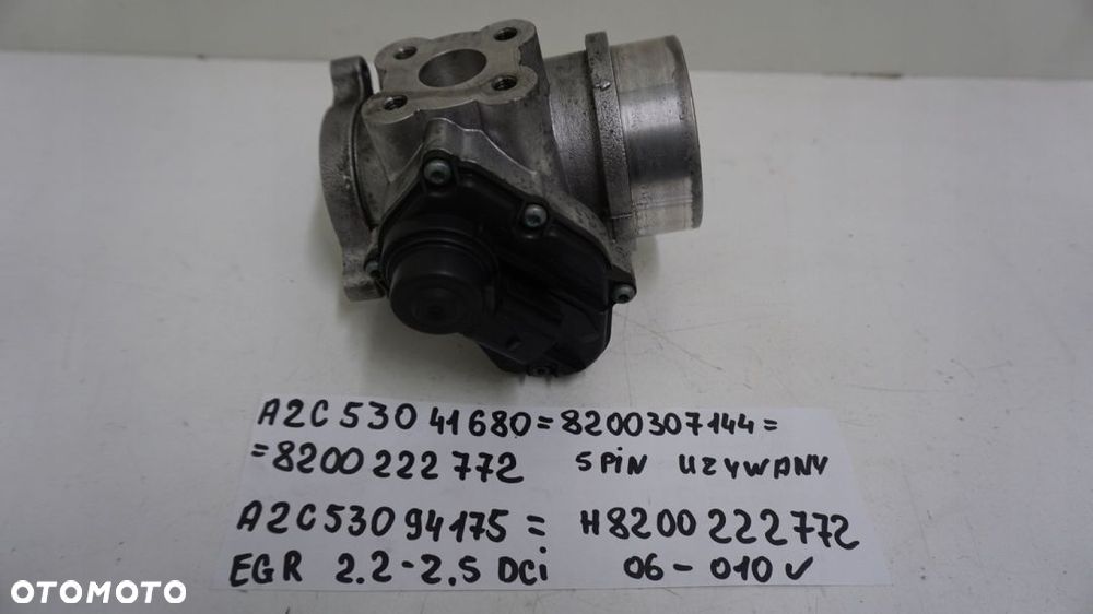 ZAWÓR EGR LAGUNA II ESPACE IV MASTER II 2.2 2.5 - 2