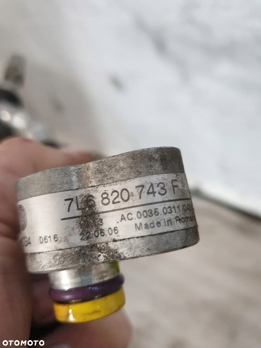 Przewód klimatyzacji do Audi Q7 7L6820017F - 5