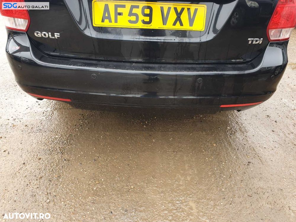 Bara Spoiler Spate cu Locas Senzori Parcare Volkswagen Golf 6 Break Combi 2008 - 2014 Cod bslspsdgbg5b2 - 1