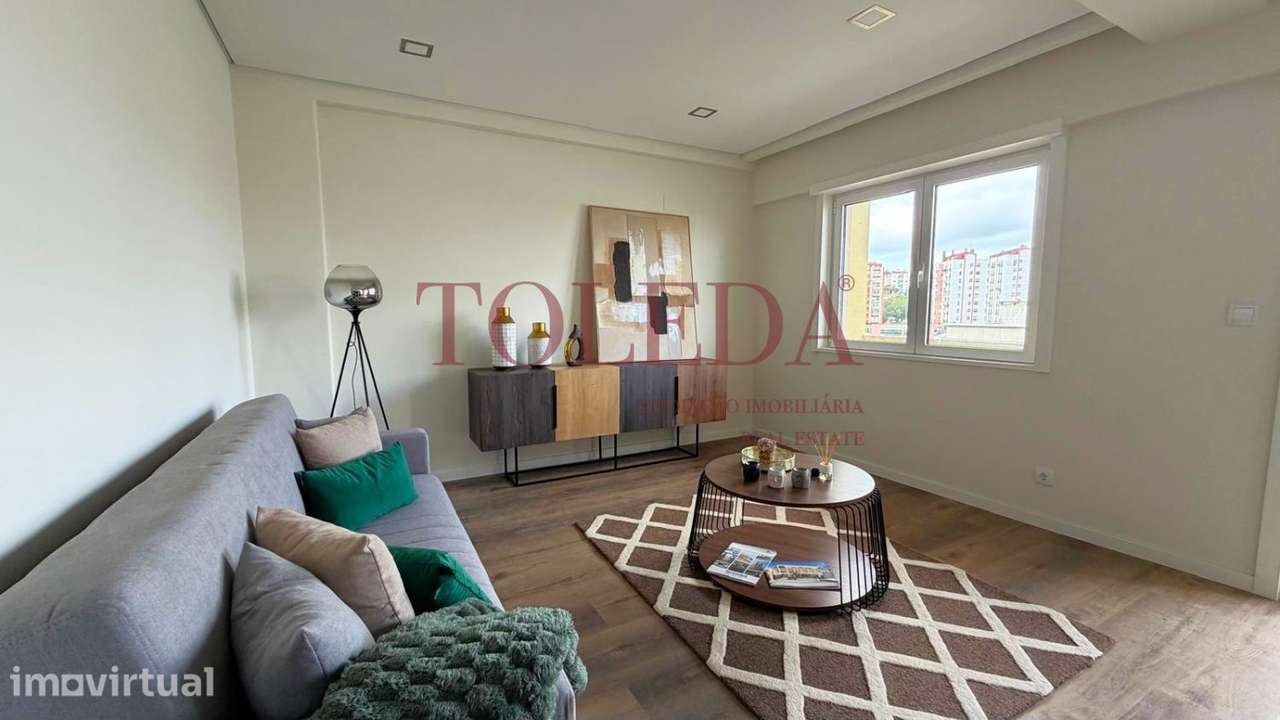 Apartamento T3 Remodelado em Benfica com terraço - Grande imagem: 5/37
