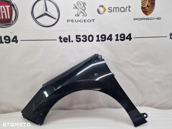 PEUGEOT 308 T7 , LIFT 06-12 LEWY BŁOTNIK PRZEDNI PRZÓD + ŚLIZG , NR 9656738580 , NR AUKCJI BŁ95