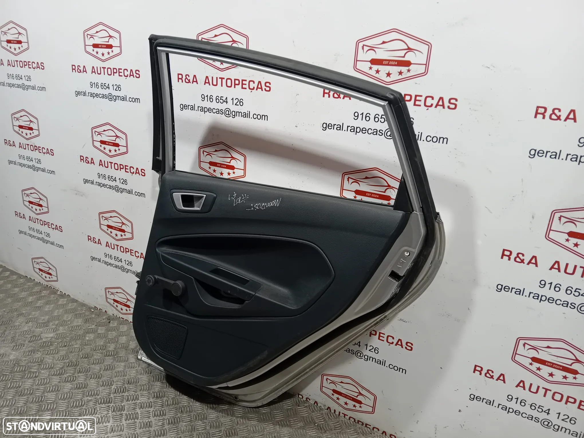 Porta Trás Traseira Direita Ford Fiesta MK6 VI Original - 6