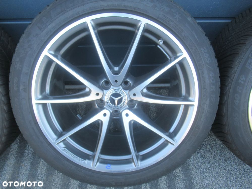 FELGI ALUMINIOWE OPONY MERCEDES E-KLASA W212 AMG 9.5Jx19H2 ET52 ET25 A2134014600 A2134012600 265/40/R19 - 8