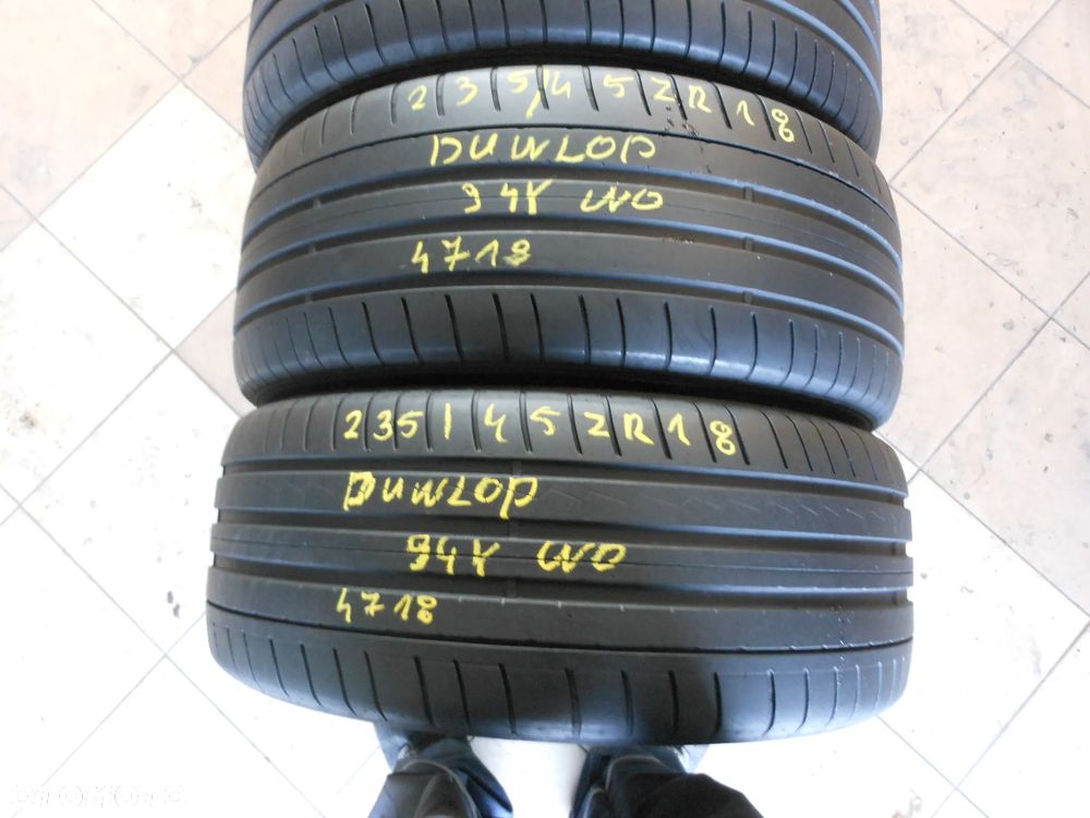 Opony 235/45r18 dunlop sp sport maxx gt NO 5,2mm lato komplet - 2
