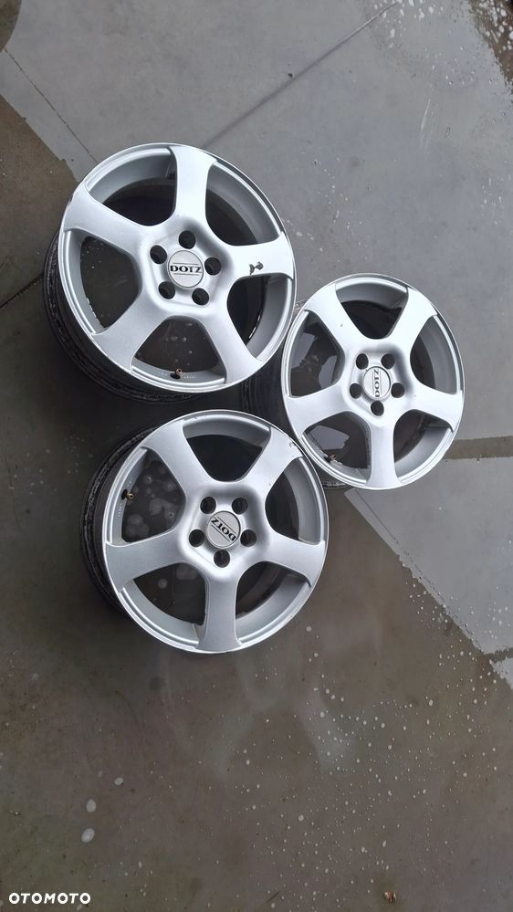 3szt Felgi Aluminiowe Dotz Imola 15" 5x112 ET48 6,5J KBA45337 VW Audi Skoda Seat Montaż Wysyłka 8A - 4