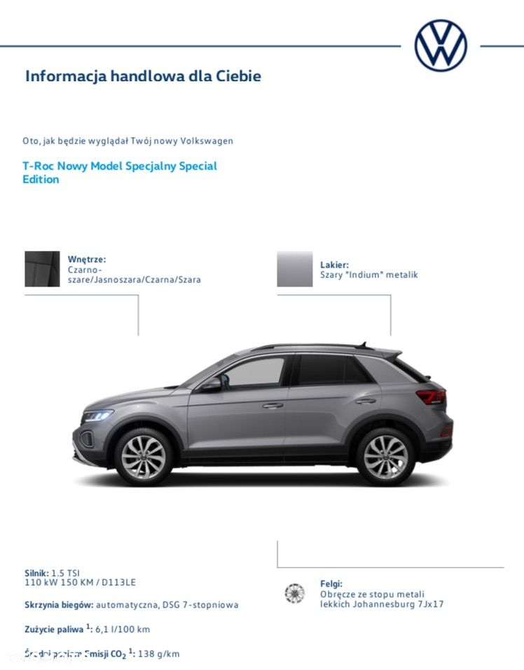 Volkswagen T-Roc 1.5 TSI Special Edition DSG - 14