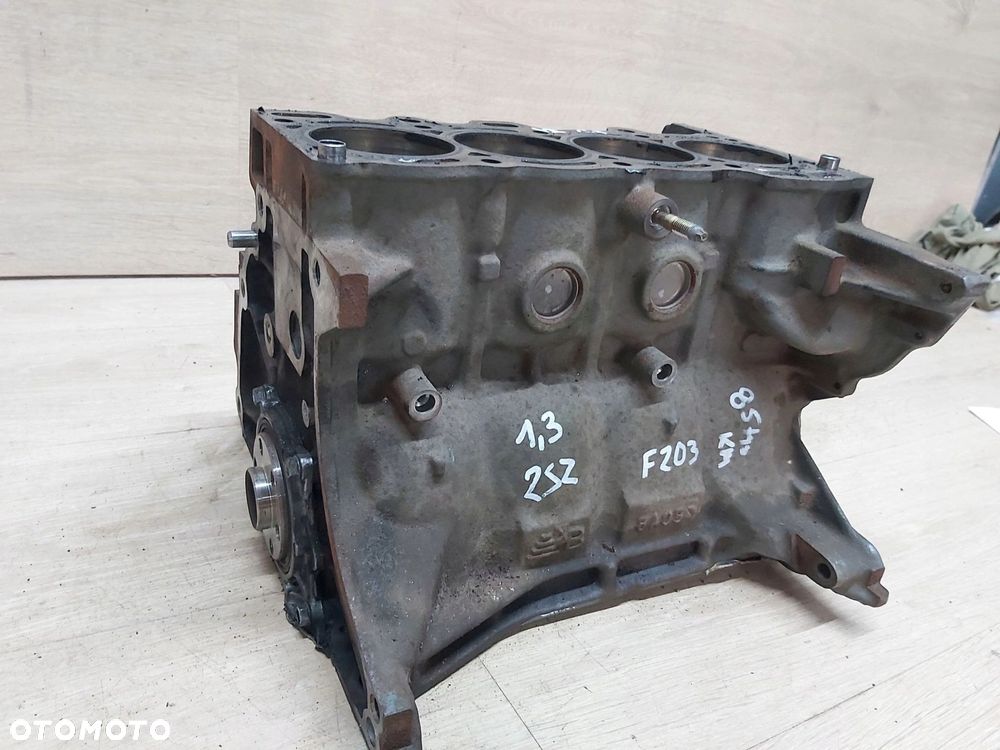 Toyota Yaris I II 01-08r 1,3 vvti 2SZ blok silnika wał tłok korba BDB 85tyś - 7