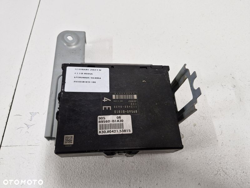 SUBARU JUSTY 4 IV 1.0 B MODUŁ STEROWNIK SILNIKA KOMPUTER ECU 89560-B1810 - 1