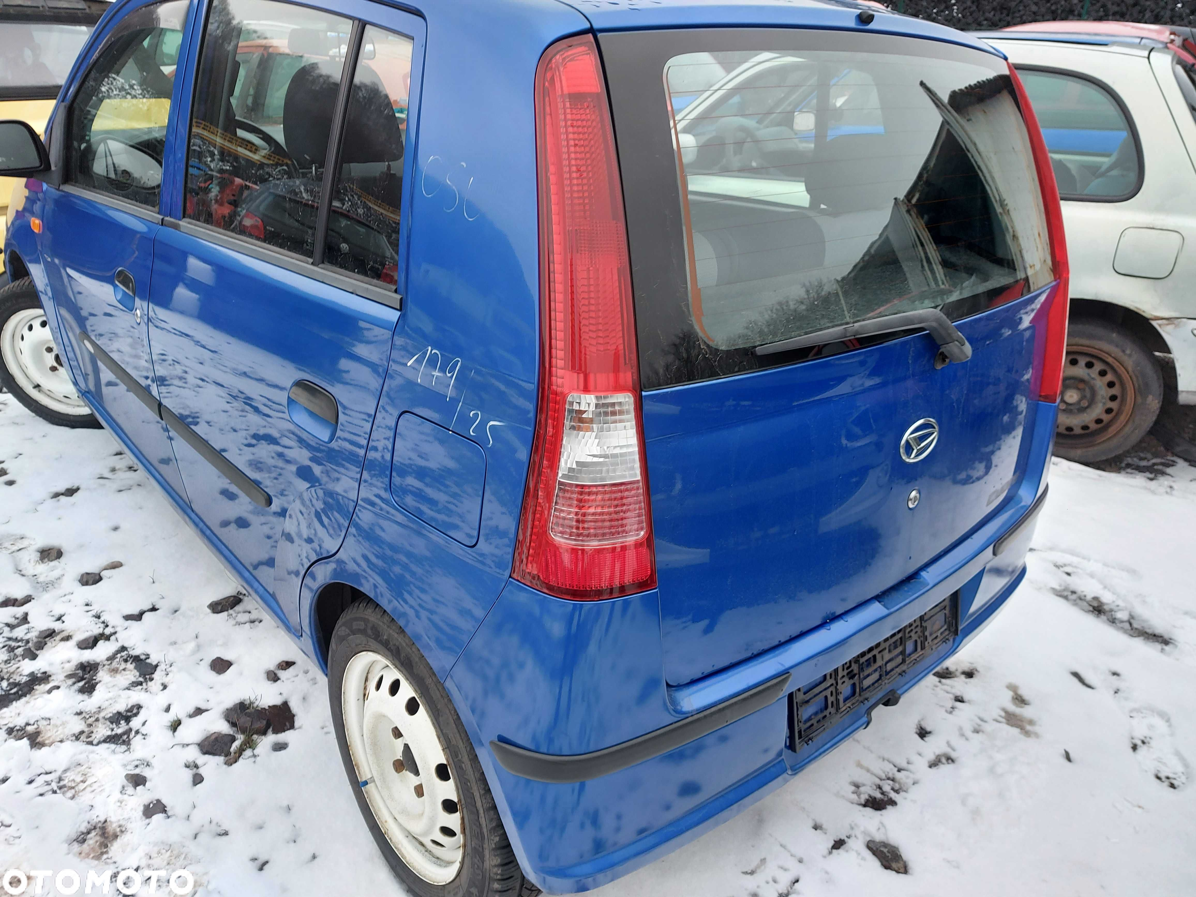 Daihatsu Cuore VI B51 klapa tylna FV transport/dostawa - 2