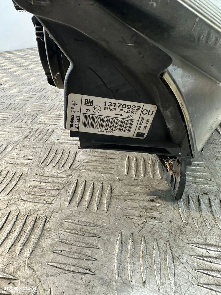.Oticas Farol Frente Frontal Esquerda Direita Original GM Opel Vectra C Facelift Fase 2 13170922 13170921 - 8