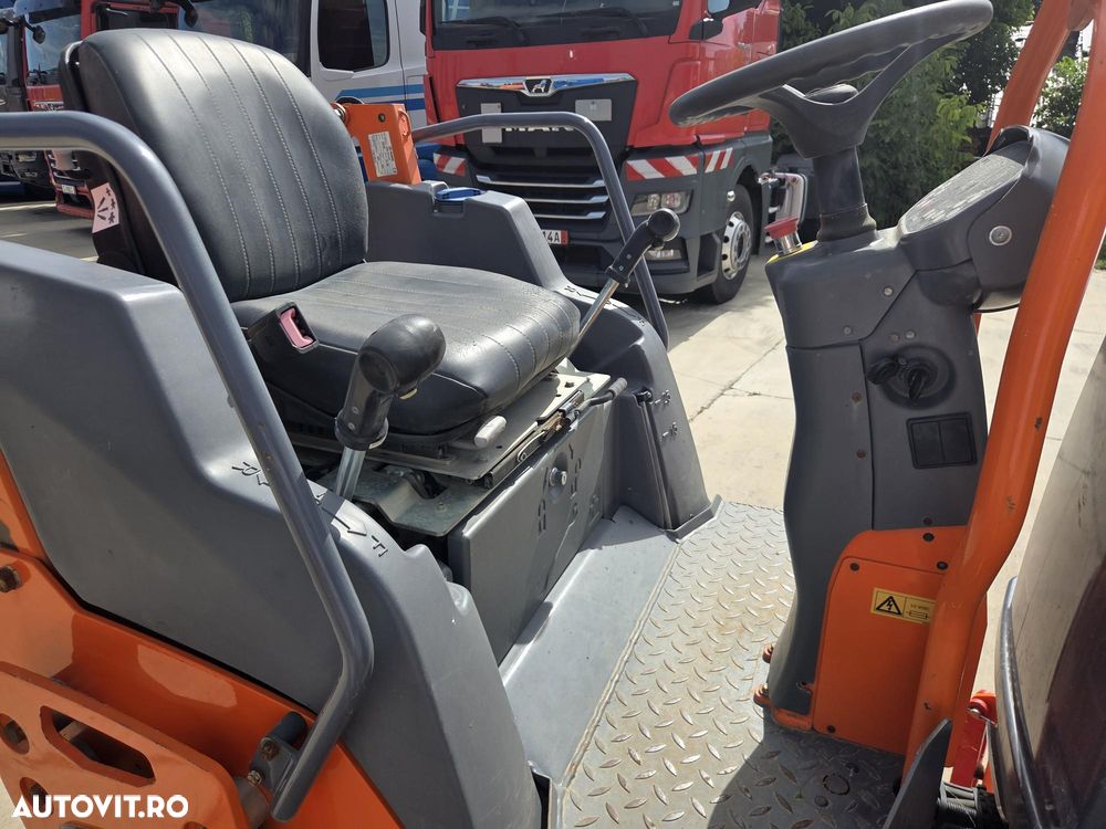 Hamm HAMM HD10, 2021, 477h, 2,5 tone, latime tambur 1m, motor KUBOTA 25CP, produs in Germania, lungime 2,5m, viteza 10km/h, intoarce in 2,5m, CA NOU, posibilitate leasing 4 ani -PROMOTIE 19.900 EUR+Tva - 13