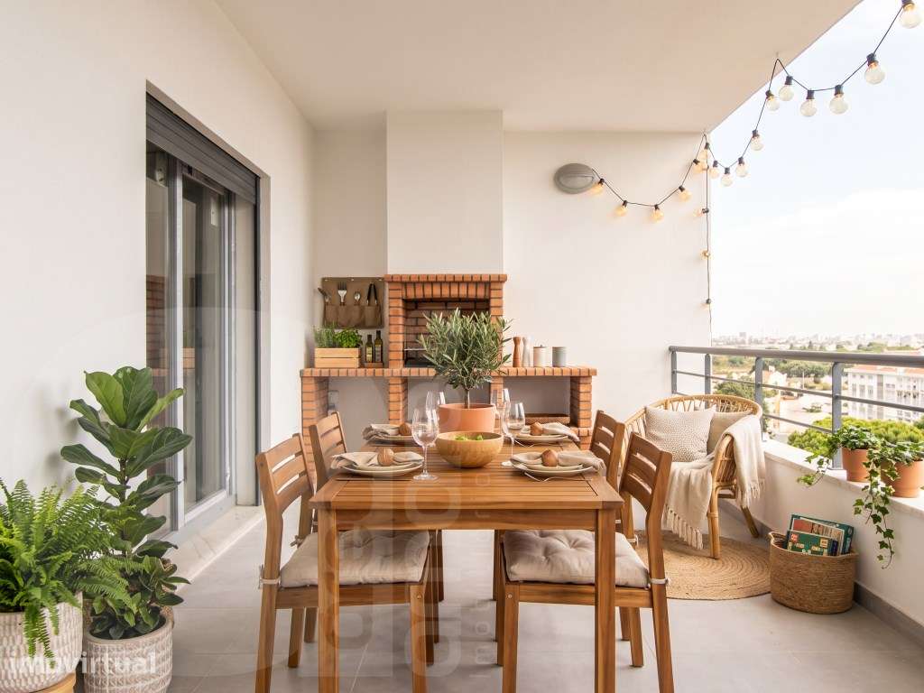 Apartamento T3 Duplex | garagem para 2 carros | 44 m² na cobertura ... - Grande imagem: 3/15