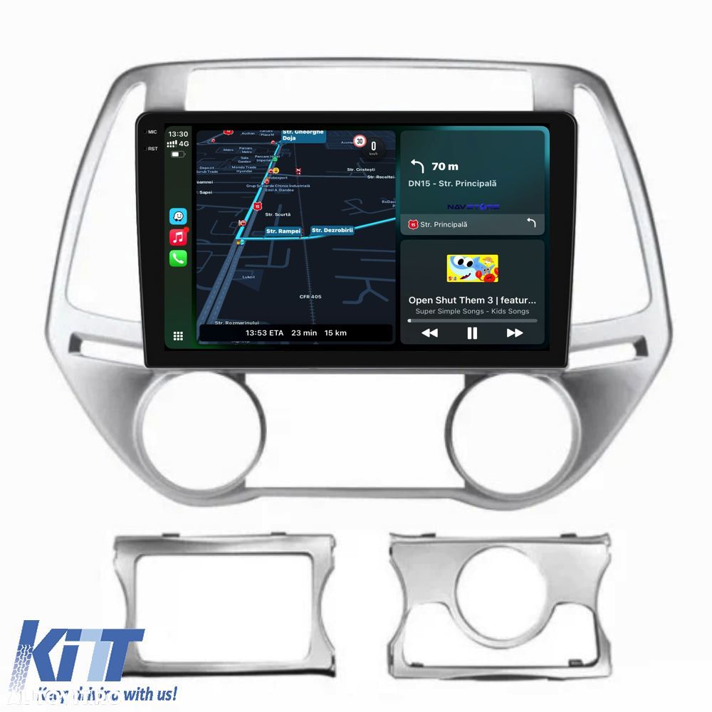 Navigatie Dedicata Hyundai I20 (2011-2015), 9Inch, 2Gb Ram, 32Gb Stoca - 2