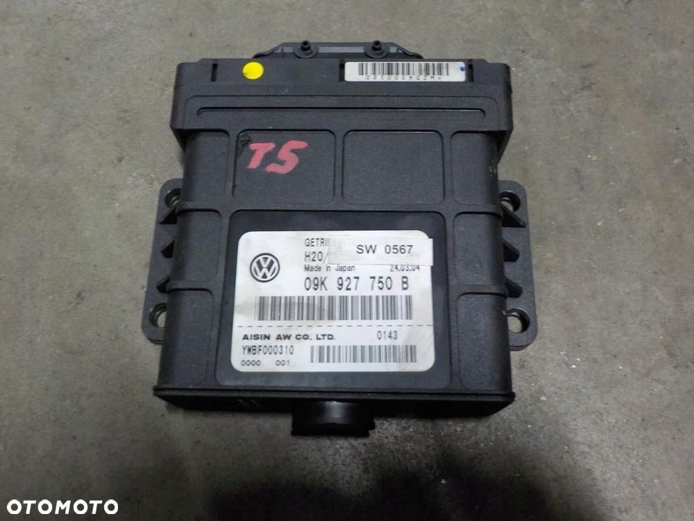 VW T5 STEROWNIK MODUŁ SKRZYNI BIEGÓW AUTOMAT 09K927750B - 1